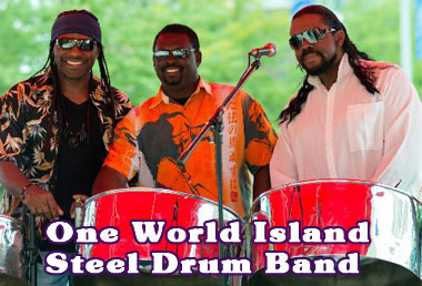 Live Bands - One World Island Steel Drum Band